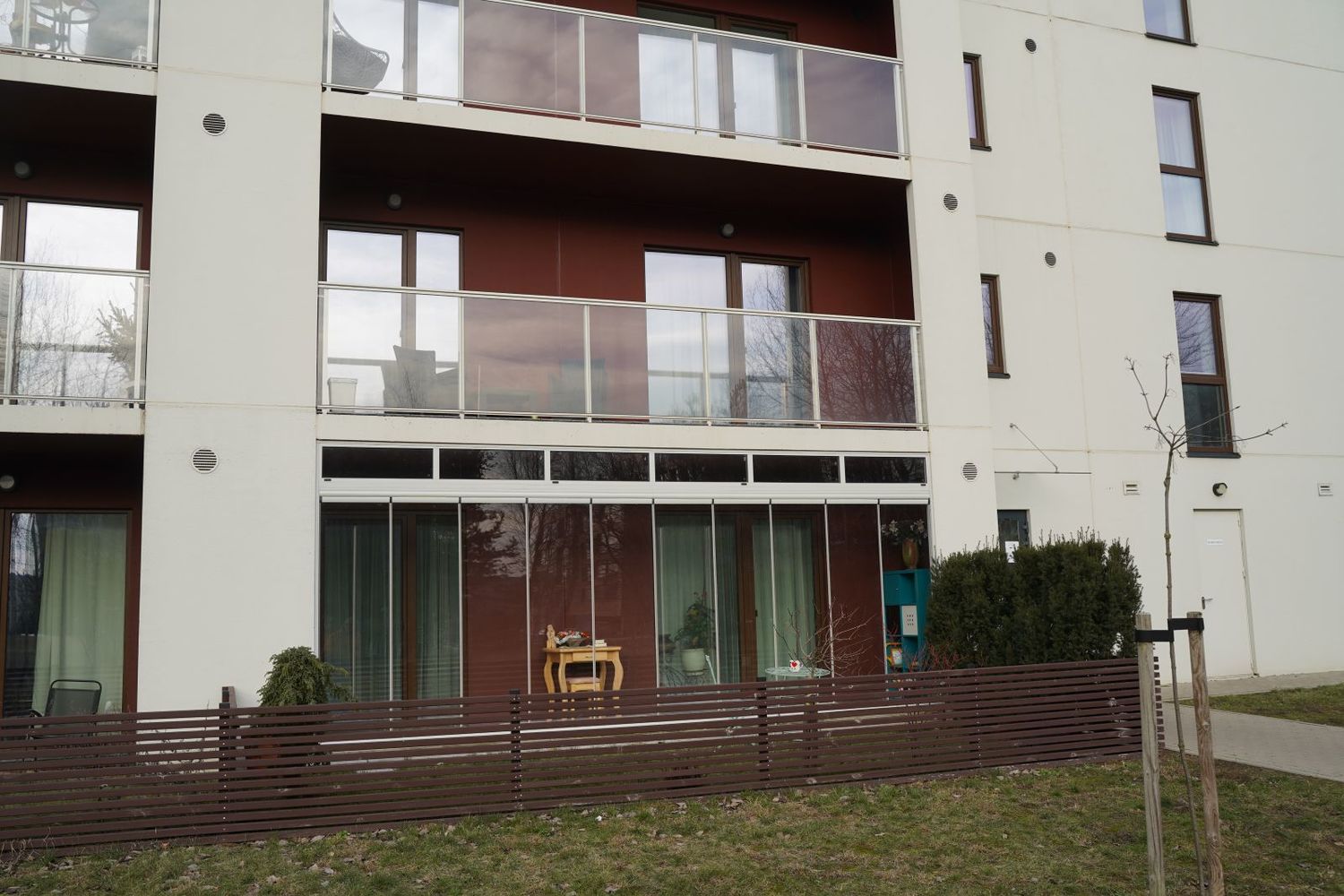balkonų stiklinimas Palangoje