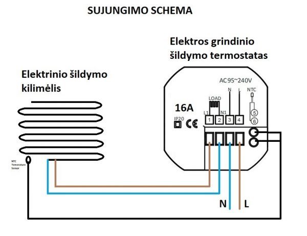 Grindinio šildymo kolektorius